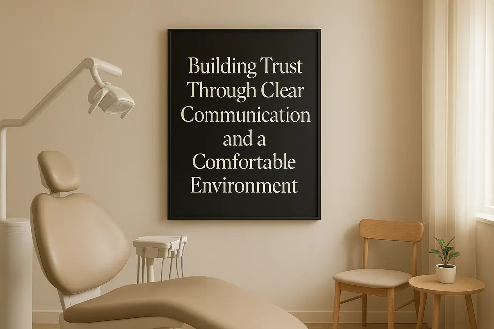 Building Trust Through Clear Communication and a Comfortable Environment