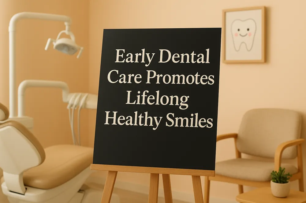 Early Dental Care Promotes Lifelong Healthy Smiles