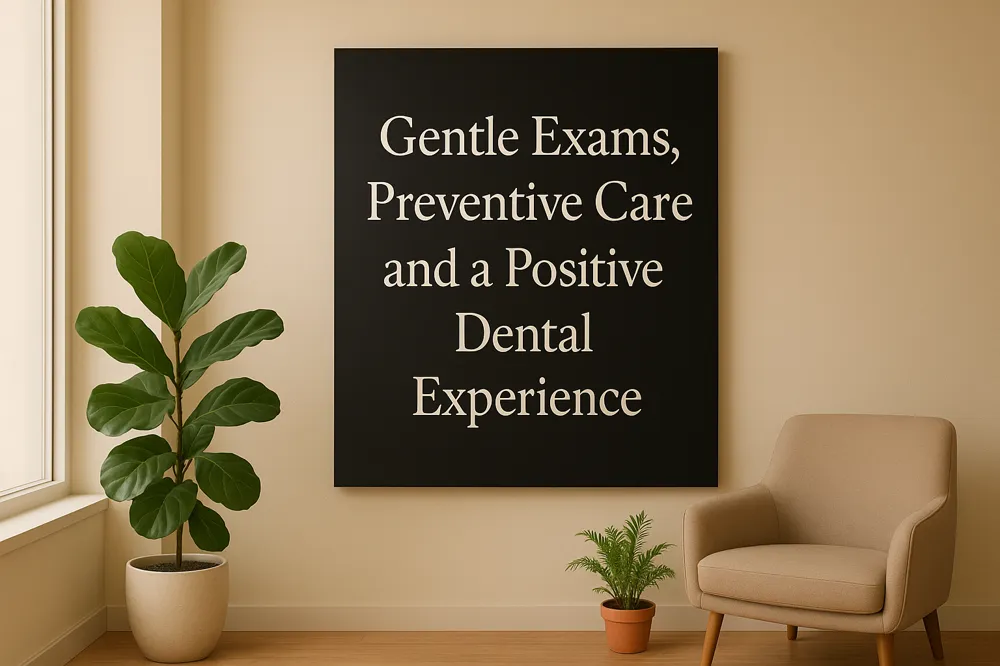 Gentle Exams, Preventive Care, and a Positive Dental Experience