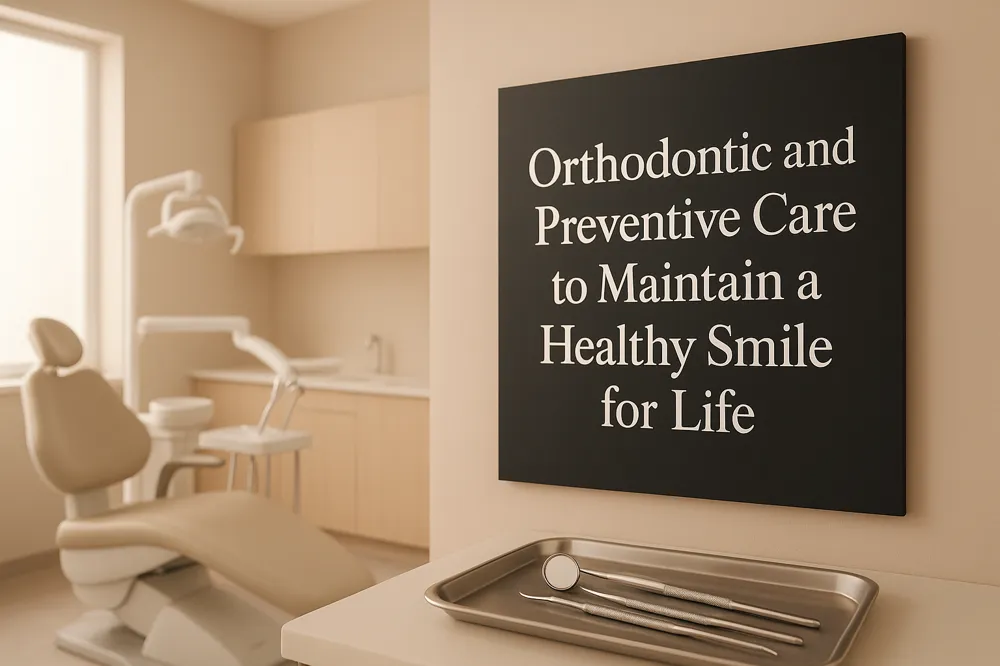 Orthodontic and Preventive Care to Maintain a Healthy Smile for Life