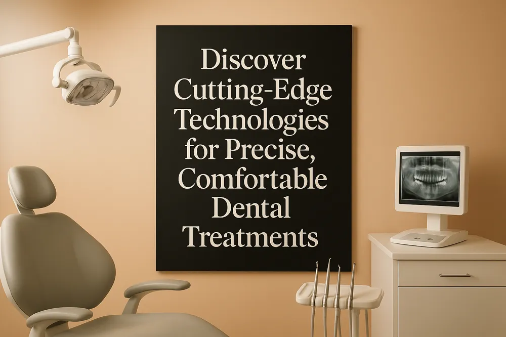 Discover Cutting-Edge Technologies for Precise, Comfortable Dental Treatments
