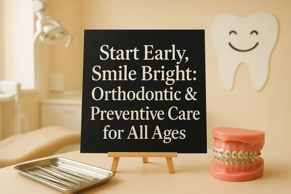 Start Early, Smile Bright: Orthodontic &amp; Preventive Care for All Ages