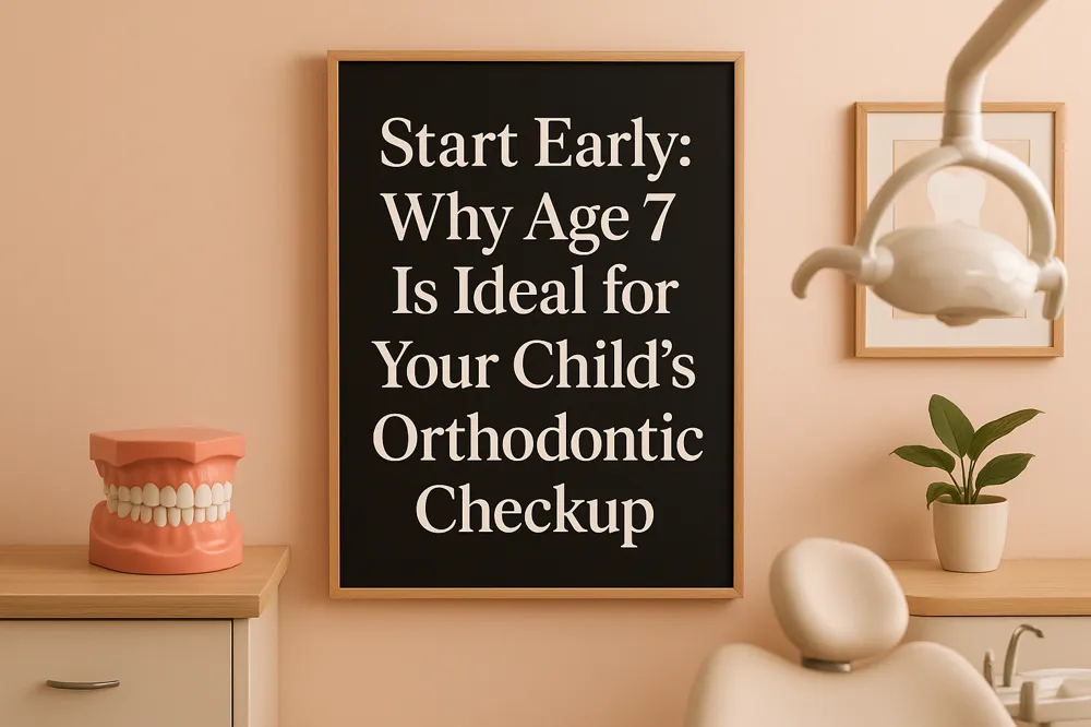 Start Early: Why Age 7 Is Ideal for Your Child's Orthodontic Checkup