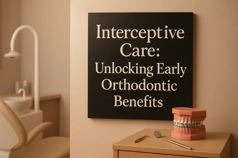 Interceptive Care: Unlocking Early Orthodontic Benefits