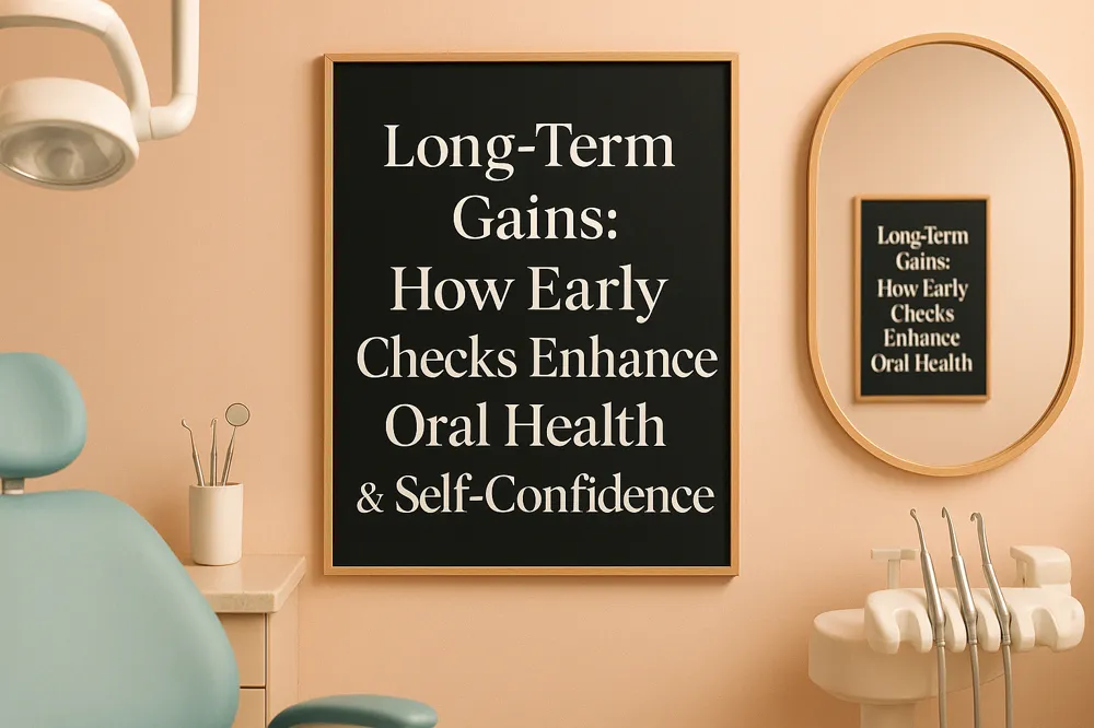 Long-Term Gains: How Early Checks Enhance Oral Health &amp; Self-Confidence
