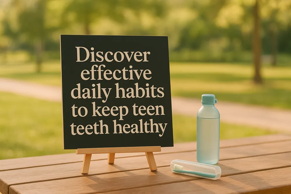 Discover effective daily habits to keep teen teeth healthy