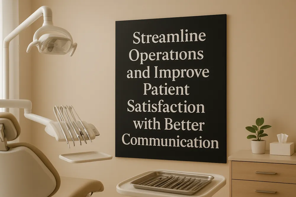Streamline Operations and Improve Patient Satisfaction with Better Communication