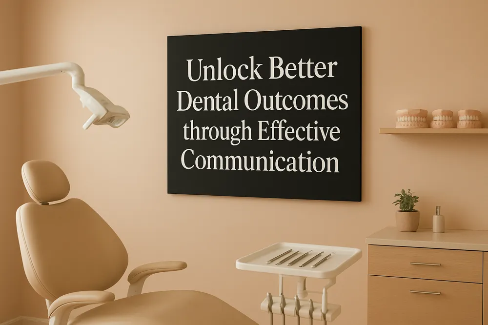 Unlock Better Dental Outcomes through Effective Communication
