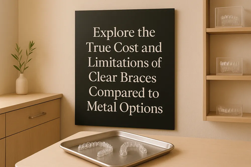 Explore the True Cost and Limitations of Clear Braces Compared to Metal Options