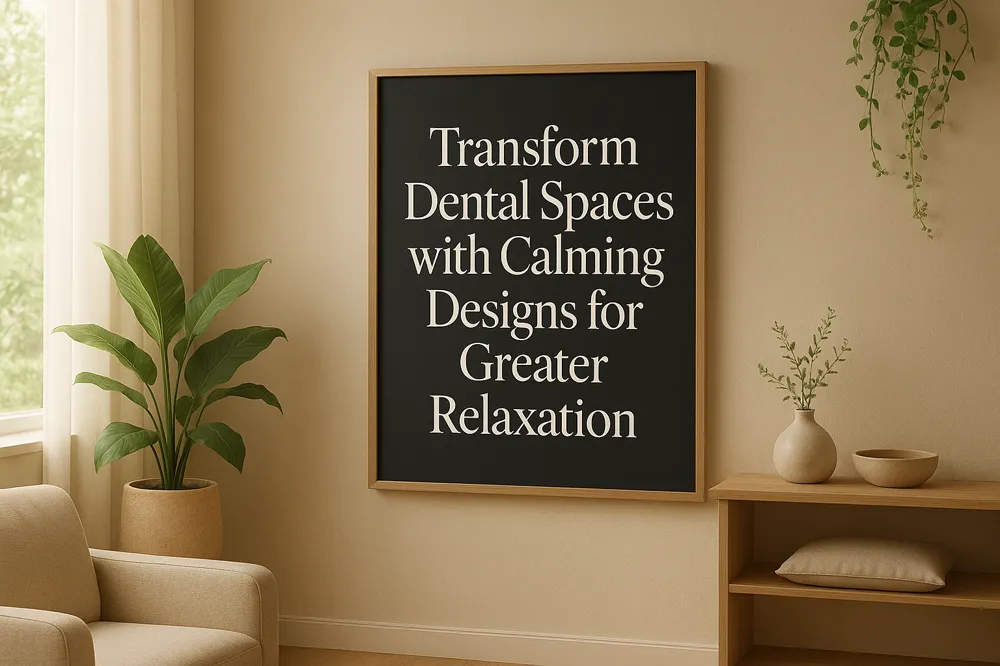 Transform Dental Spaces with Calming Designs for Greater Relaxation