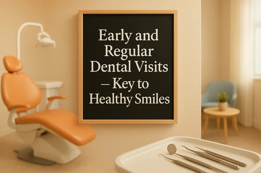 Early and Regular Dental Visits — Key to Healthy Smiles