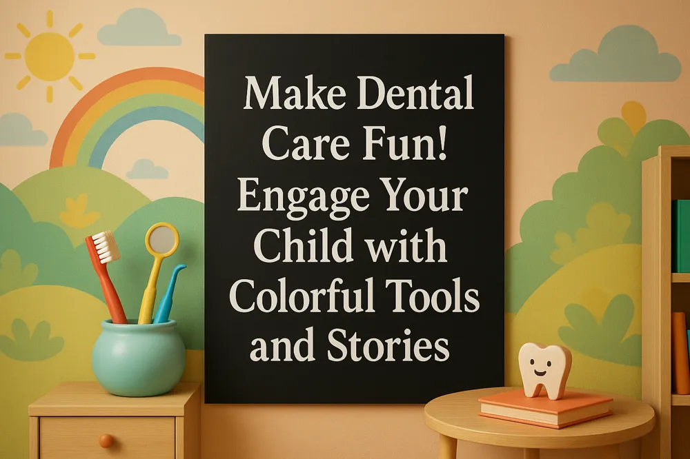 Make Dental Care Fun! Engage Your Child with Colorful Tools and Stories