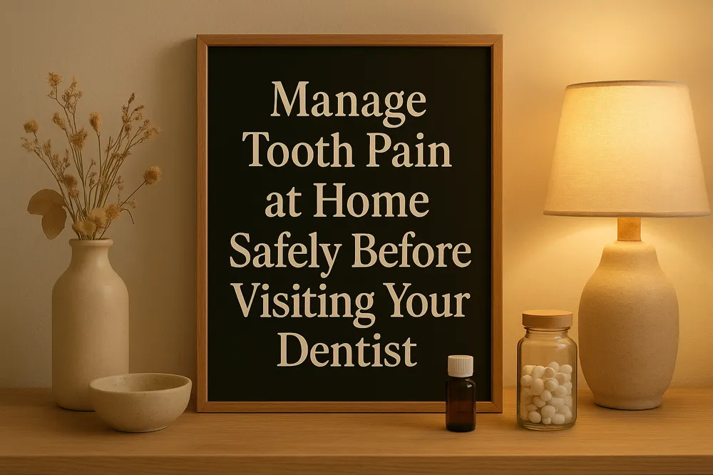 Manage Tooth Pain at Home Safely Before Visiting Your Dentist