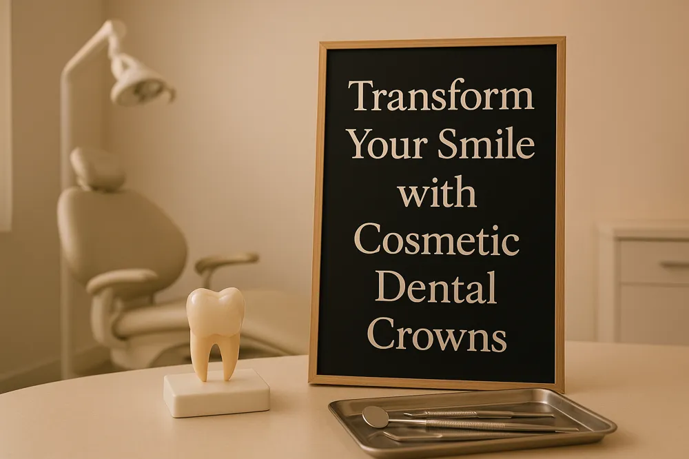 Transform Your Smile with Cosmetic Dental Crowns