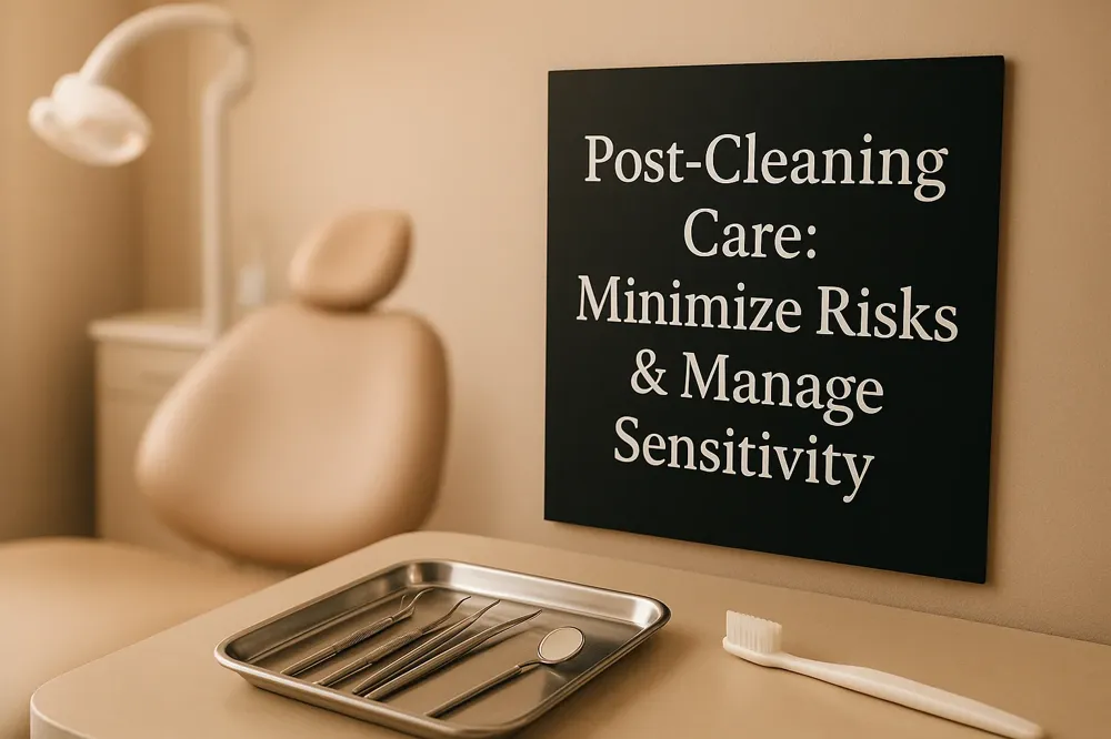 Post-Cleaning Care: Minimize Risks &amp; Manage Sensitivity