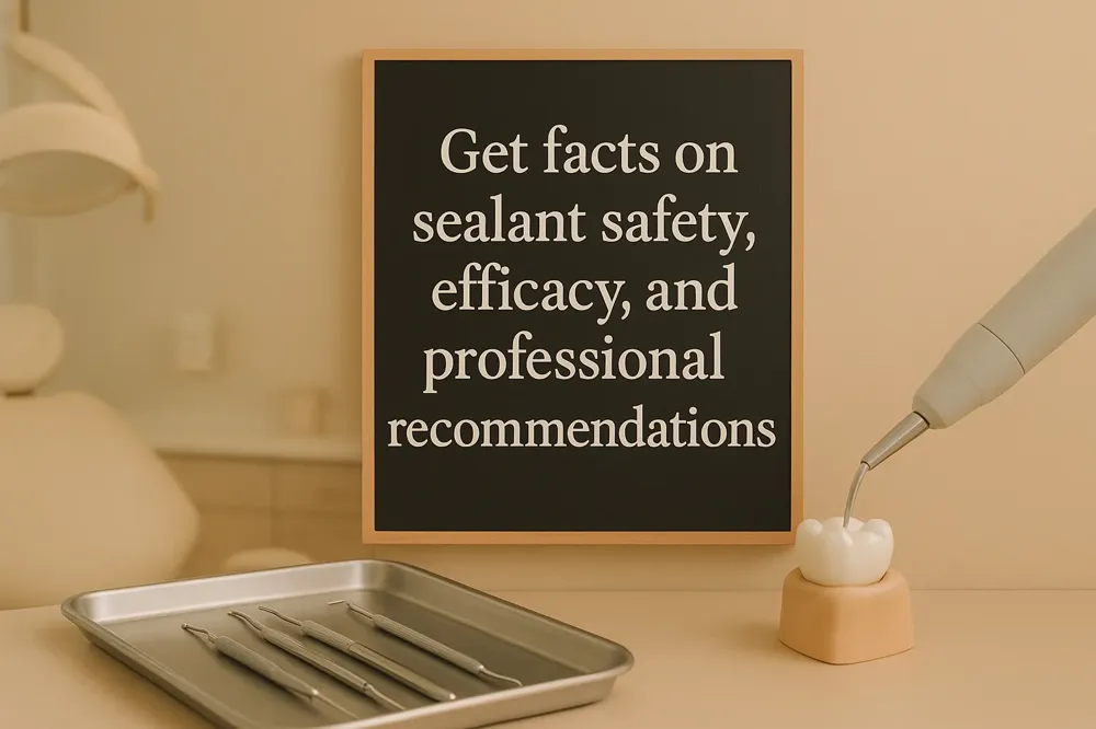 Get facts on sealant safety, efficacy, and professional recommendations