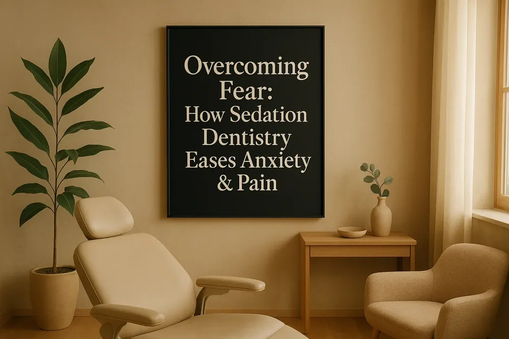 Overcoming Fear: How Sedation Dentistry Eases Anxiety &amp; Pain
