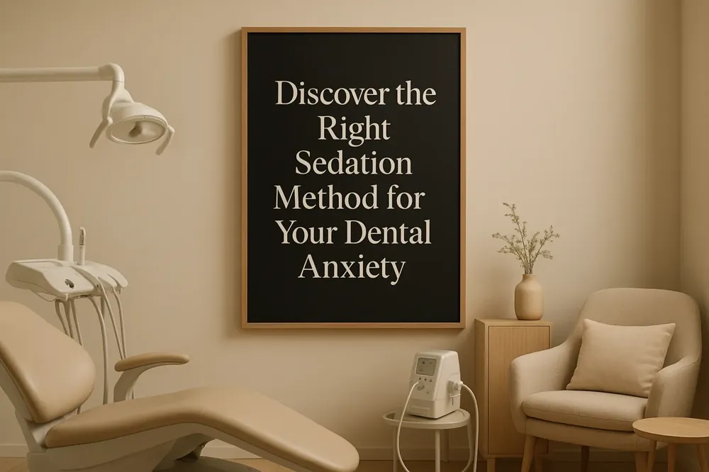 Discover the Right Sedation Method for Your Dental Anxiety