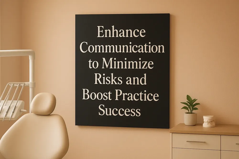 Enhance Communication to Minimize Risks and Boost Practice Success