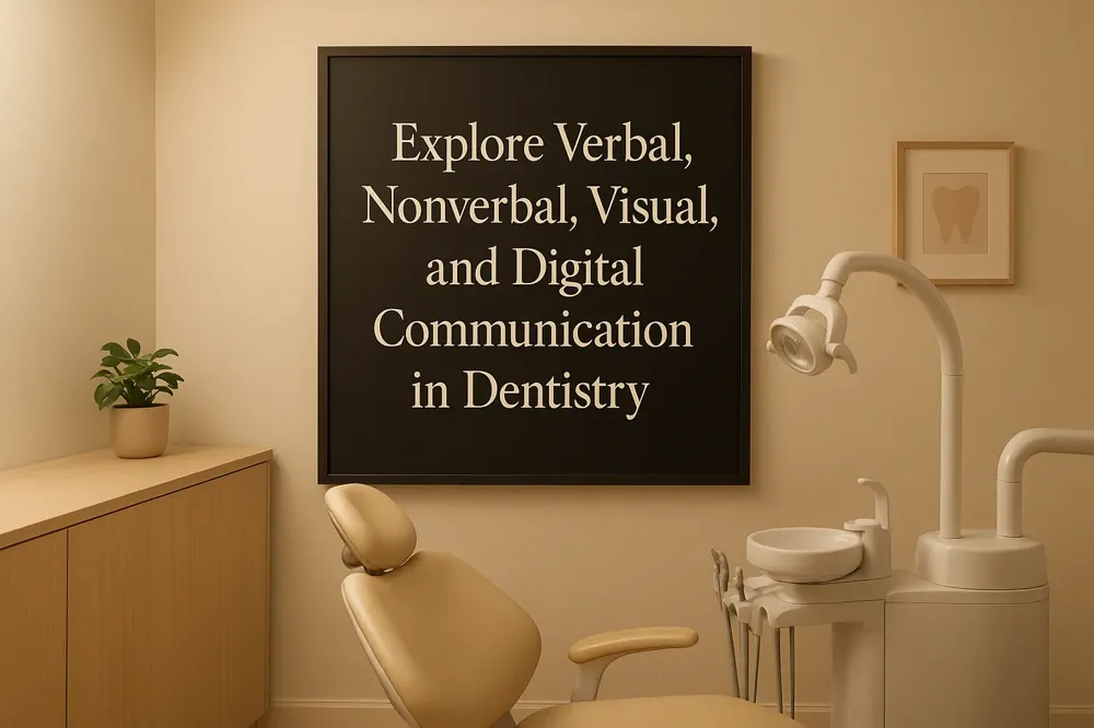 Explore Verbal, Nonverbal, Visual, and Digital Communication in Dentistry