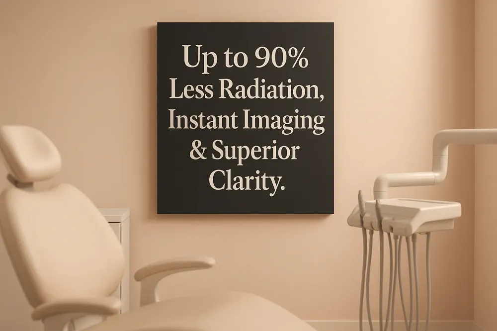 Up to 90% Less Radiation, Instant Imaging &amp; Superior Clarity.