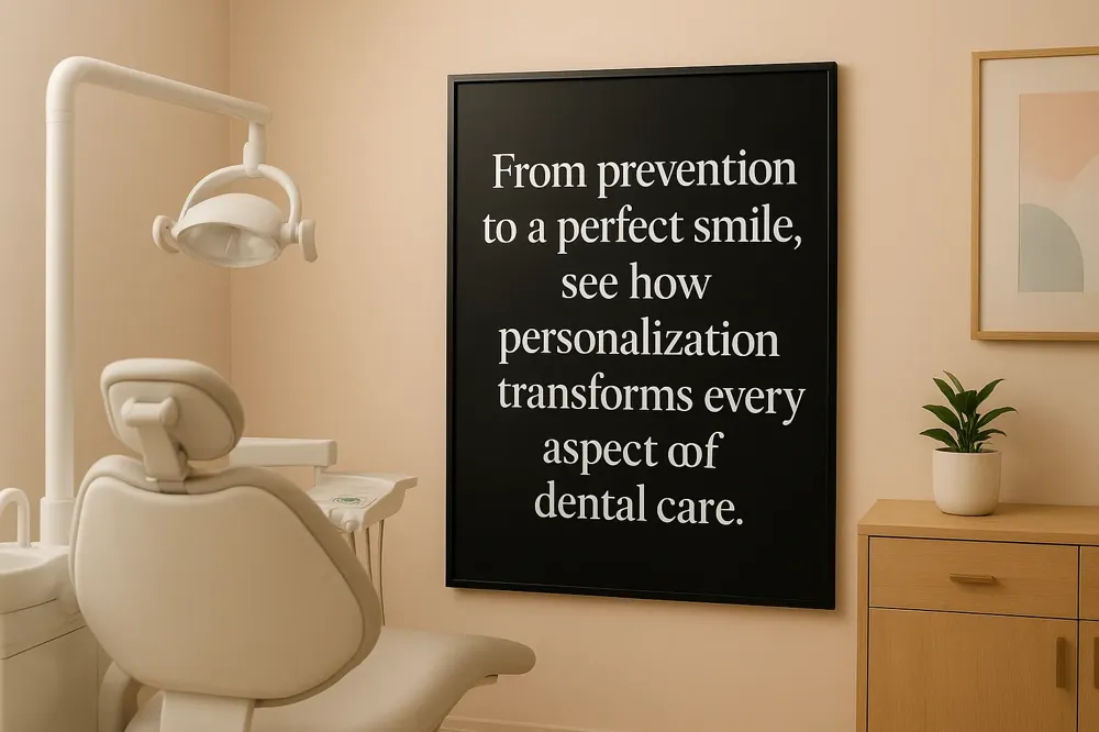From prevention to a perfect smile, see how personalization transforms every aspect of dental care.