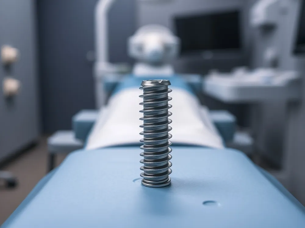 Titanium dental implants rely on the natural process of osseointegration, where living bone cells grow and fuse directly with the implant surface to form a permanent and stable foundation for tooth replacement.