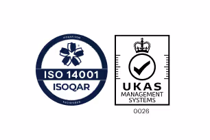 ISO 14001 accredited