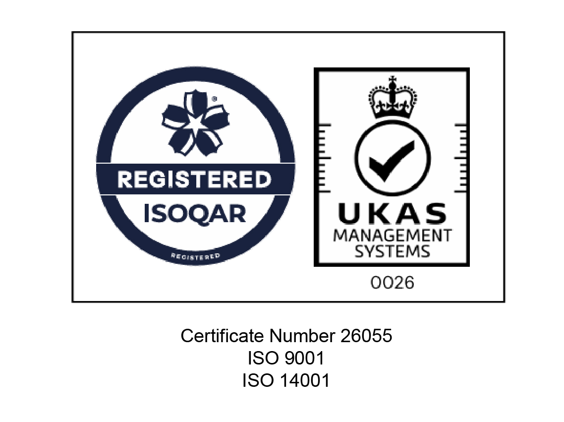 ISO 14001 accredited