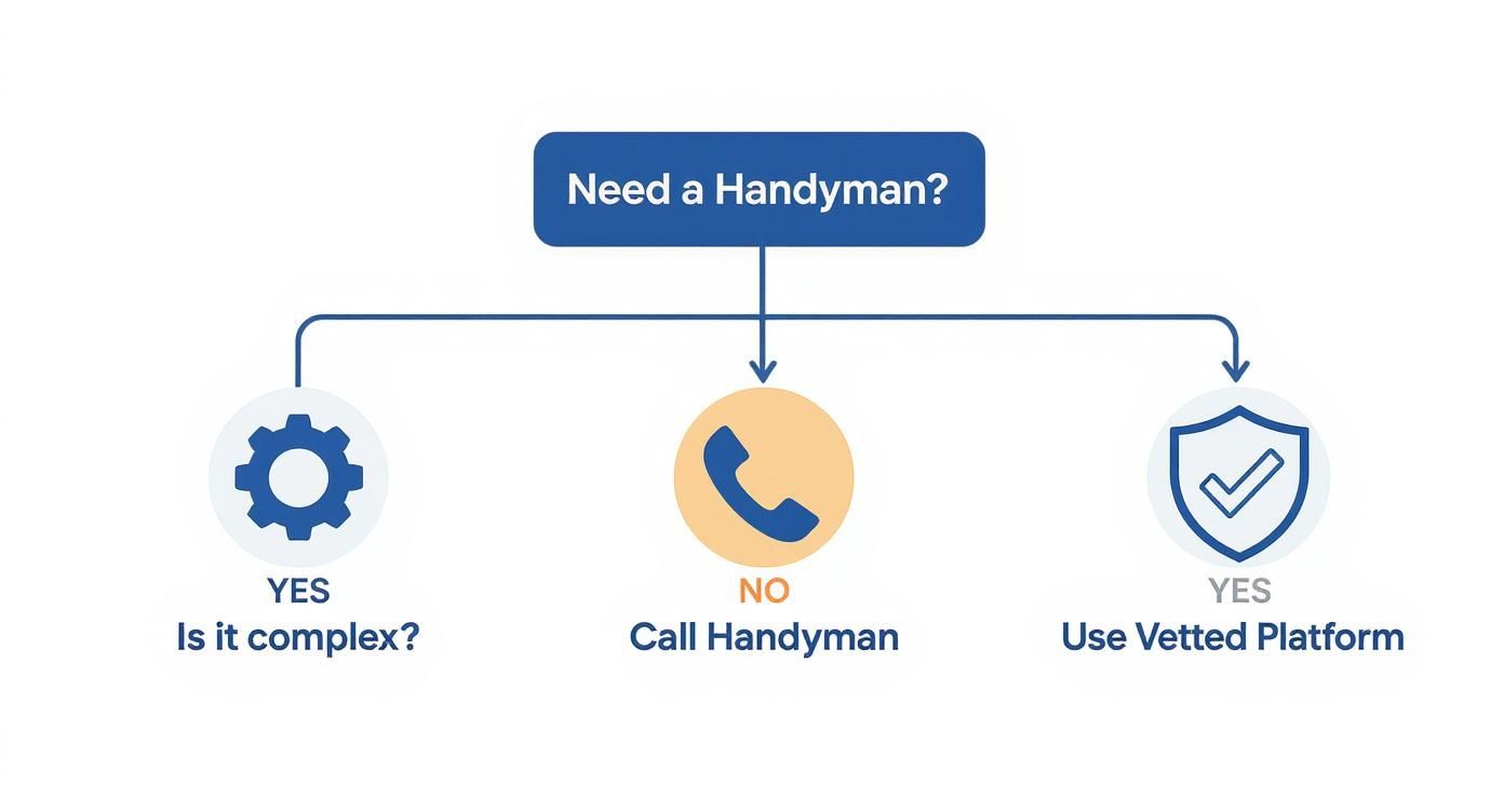 Infographic about handyman in abu dhabi