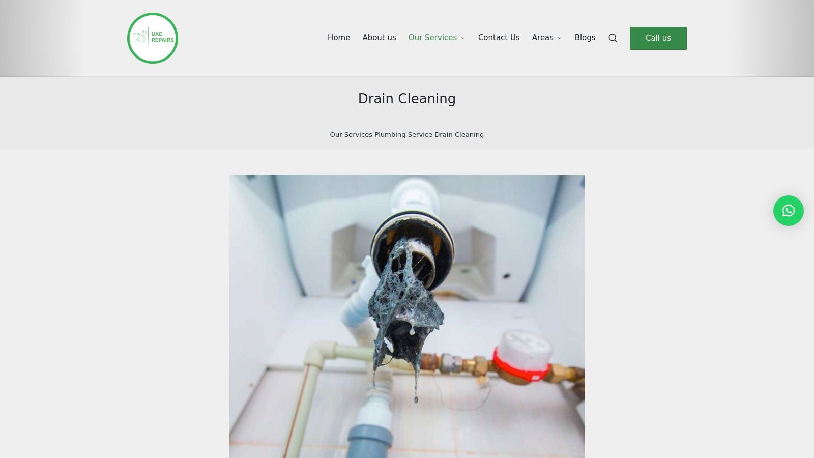 A clogged drain with standing water, illustrating the need for professional drain unblocking services.