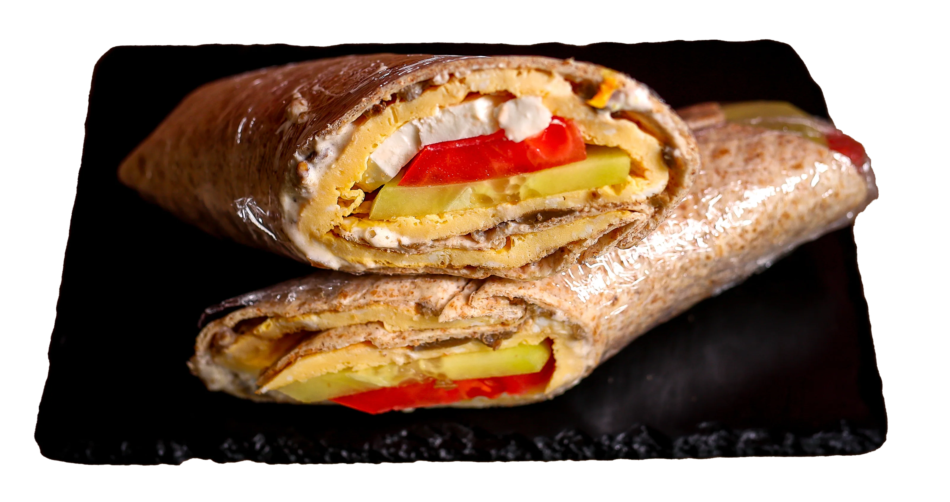 Slika omlet sa kozjim sirom