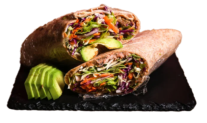 Slika avocado wrapa