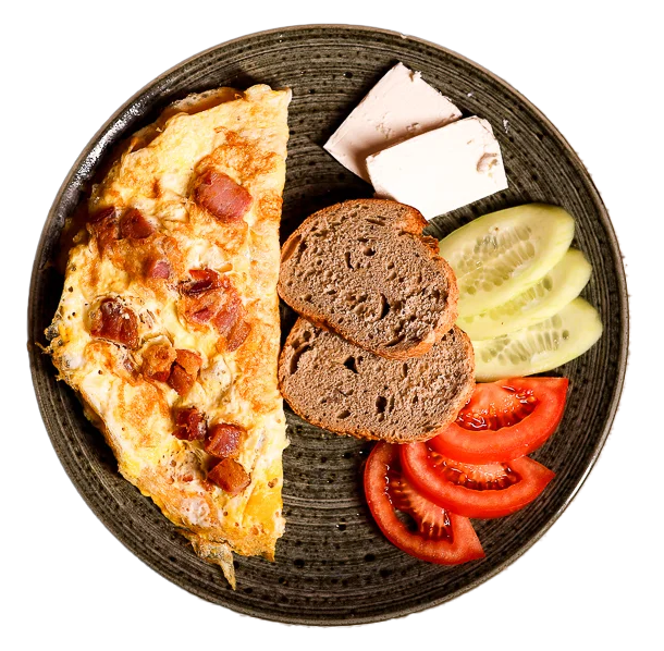 Slika slanina omleta