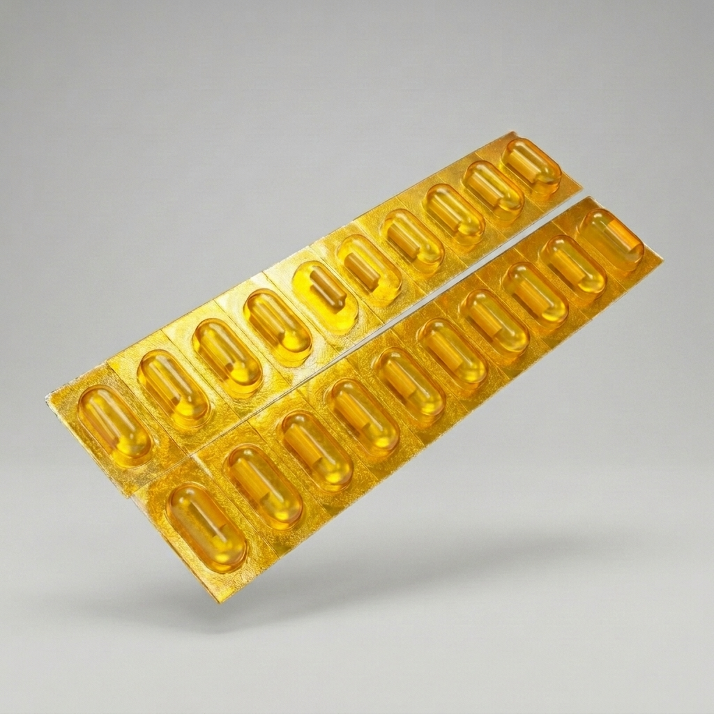 a product photo of a Thesis Pharmacy pellet dosage form