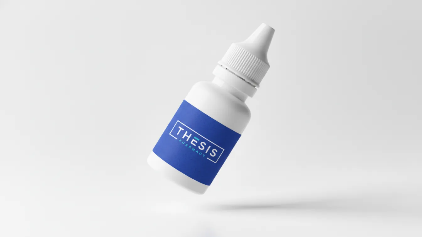 a product photo of a Thesis Pharmacy dropper