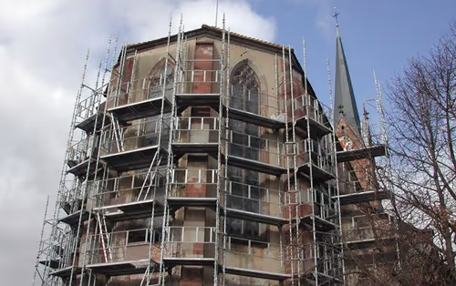 Réstauration de l'extérieur de l'église