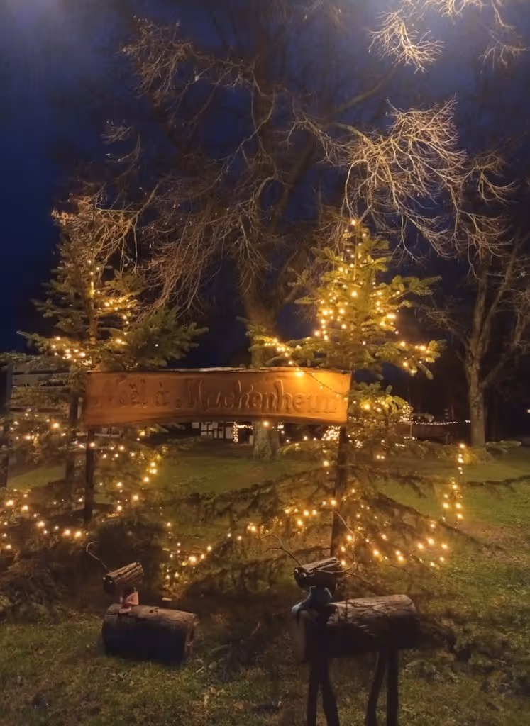 Décoration de Noël au Zimmerplatz