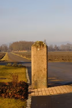 Borne commémorative de l'inondation de 1852