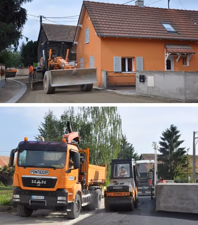 Renouvellement du réseau d'eau potable Rue de l'Île