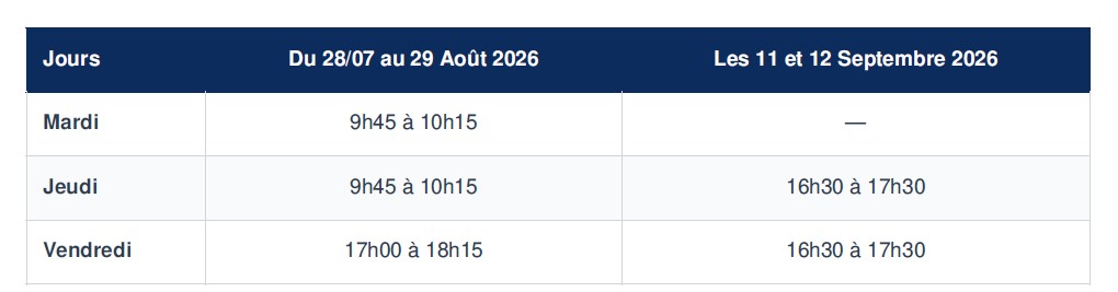 Nouvelle saison à l'École de Natation de la Piscine Aquaried