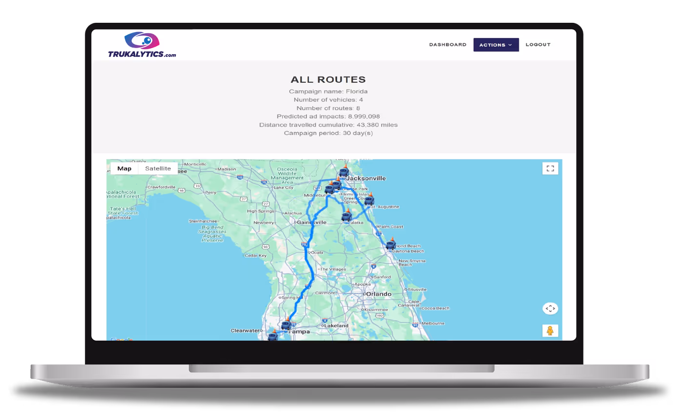 Campaign Routes Florida