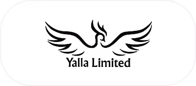 Yalla Limited logo featuring a stylized bird with outstretched wings above the company name.