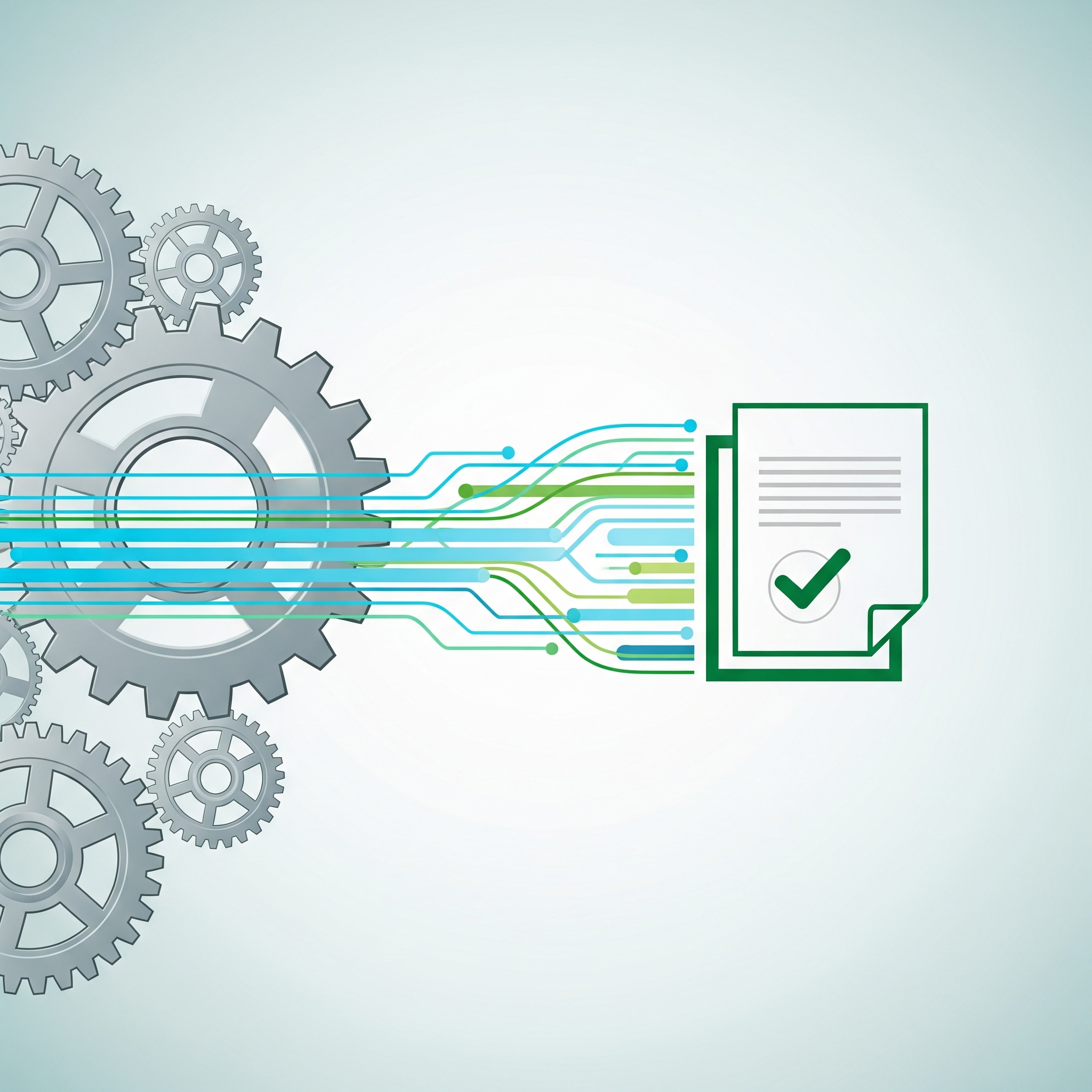 Illustration for the Ceel article: Benefits of Automating Compliance Processes