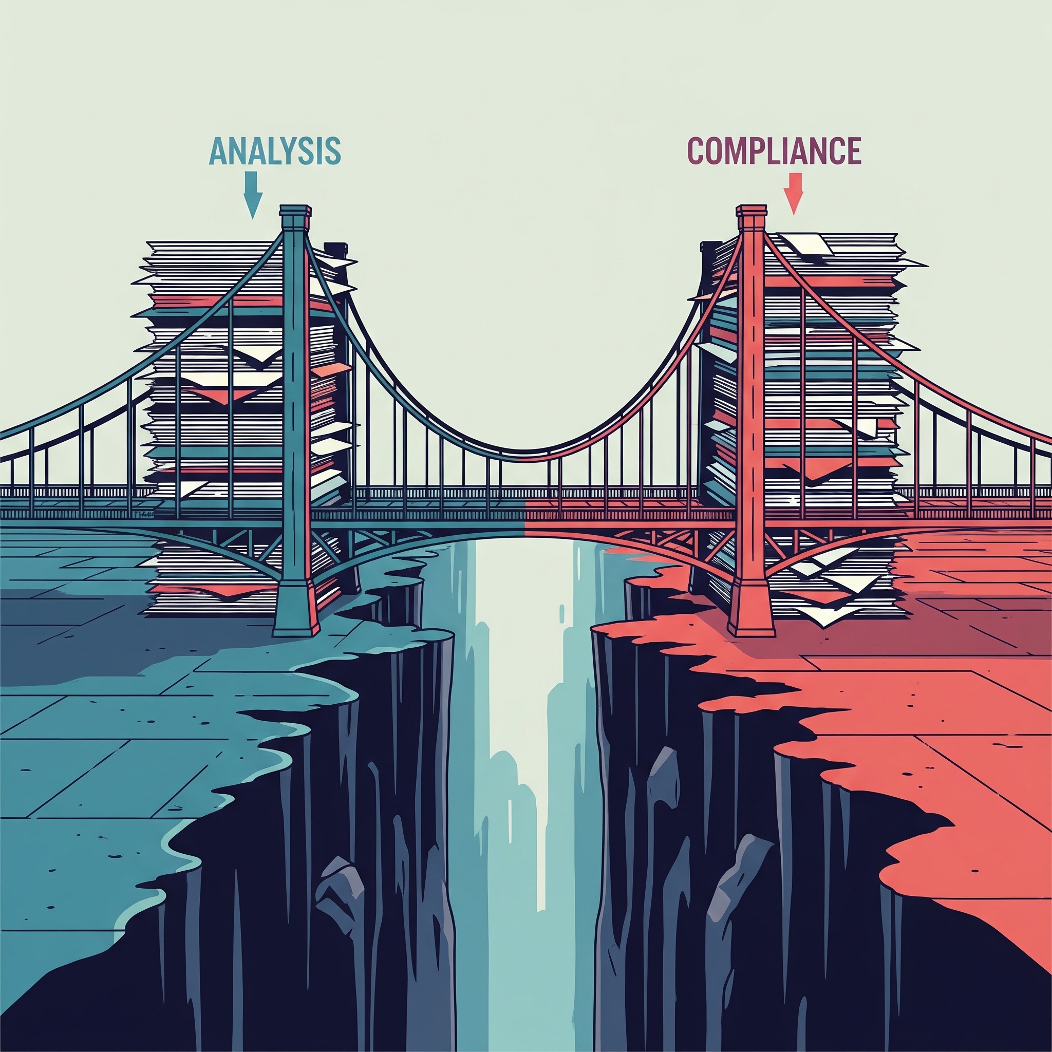 Illustration for the Ceel article: How to Conduct a Compliance Gap Analysis: A Comprehensive Guide