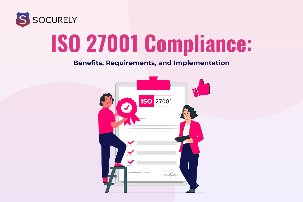 Illustration for the Ceel article: ISO 27001 Compliance: Benefits, Requirements, and Implementation