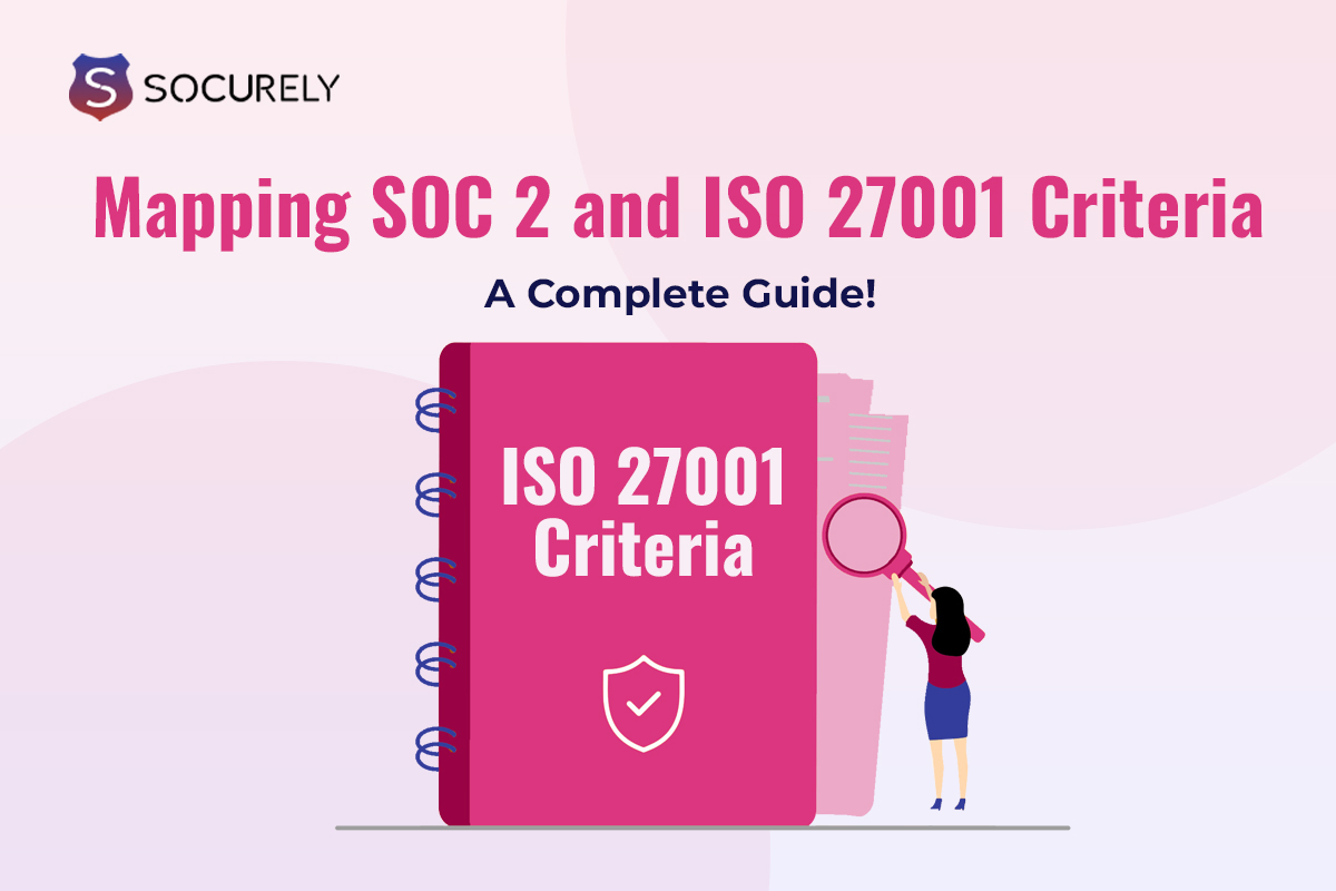 Illustration for the Ceel article: Mapping SOC 2 and ISO 27001 Criteria- A Complete Guide