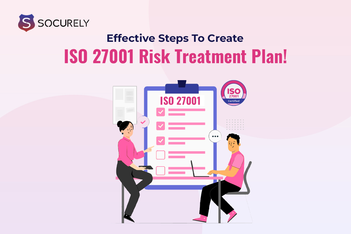 Illustration for the Ceel article: Effective Steps To Create ISO 27001 Risk Treatment Plan