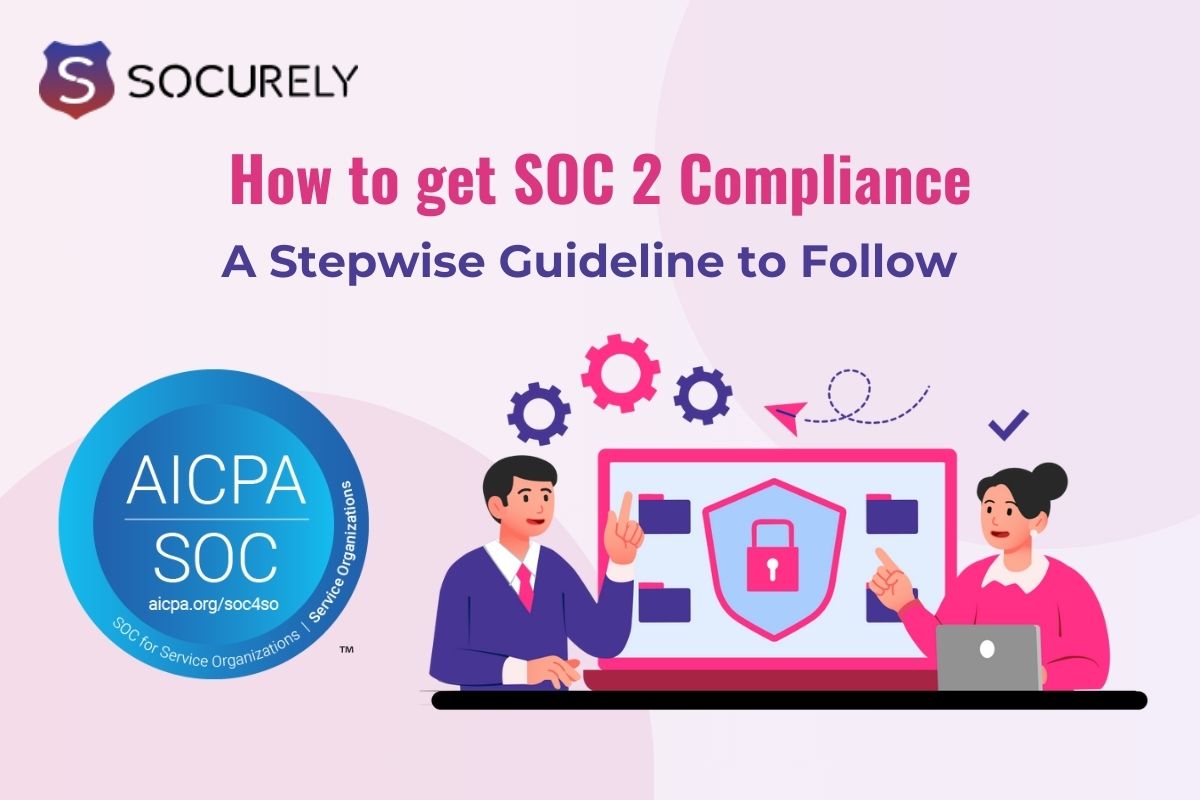 Illustration for the Ceel article: How to get SOC 2 Compliance: A Stepwise Guideline to Follow