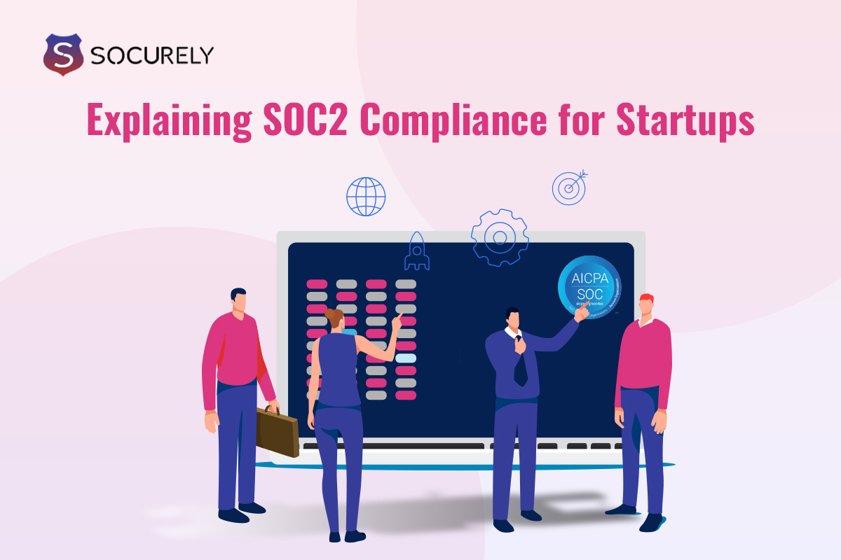 Illustration for the Ceel article: Explaining SOC 2 Compliance for Startups